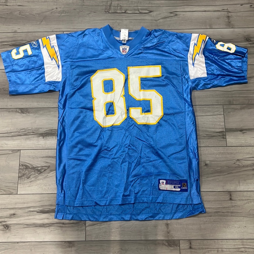 Antonio Gates San Diego Chargers Alternate Powder Blue Jersey Size Men’s XL